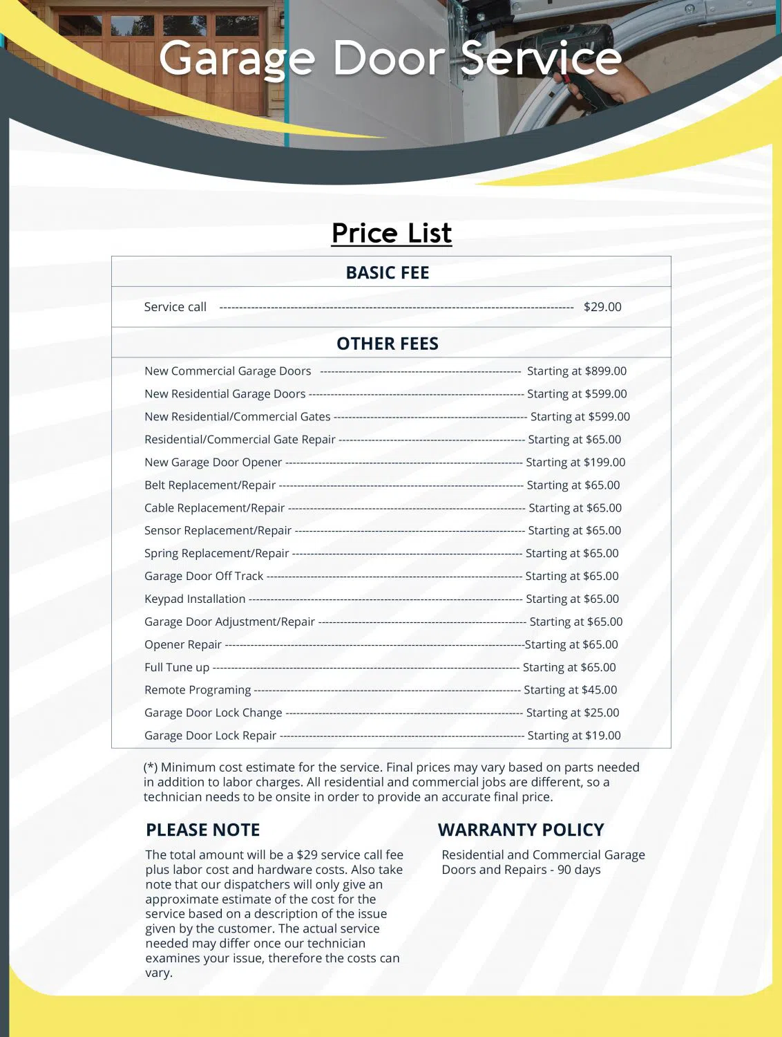 All County Garage Door Service Sanford, FL 407-990-1268